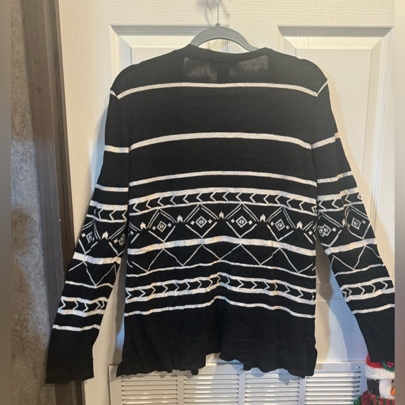 Linda Matthews Women's Open Knit Cardigan Size L - Picture 2 of 4